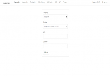 SMM Panel Proffesional 2017 API - Peakerr,  Instafaster