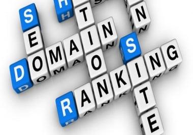 Research SEO Friendly High Quality Domain