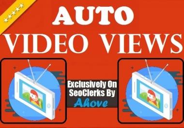 Get Automatic 1000 Views Each To 10 Upcoming Videos