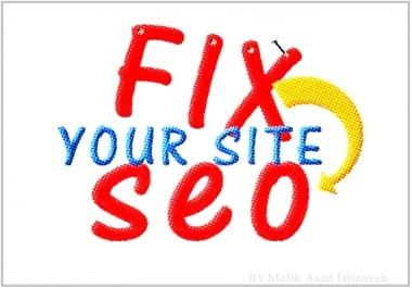 I will Fix your Website By Doing Basic SEO