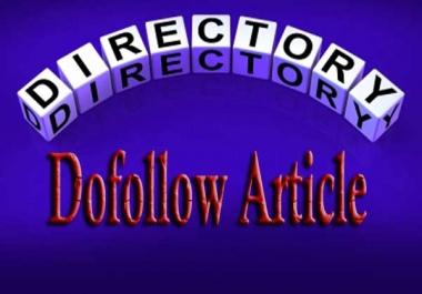 Top 100 Articles Directories Manually Submission