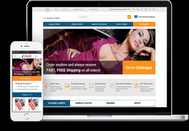 Setup a complete auto managed online store