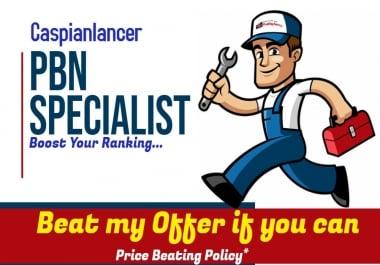 10 PBN HomePage DA PA 50-20 Backlinks Indexed sites