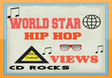 300,000 USA WORLDSTARHIPHOP VIDEO VIEWS IN 1 DAY