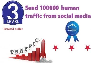 send 100000+ human traffic from google yahoo Bing etc.