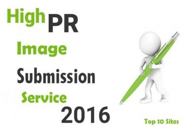 Make 10 Image submission for your site