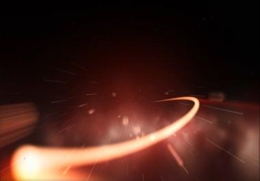 Make Attractive Volume light logo intro