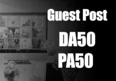 Give you 5x guest post on my blog