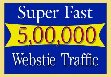 Drive Real 5, 00,000 Website Traffic From Social Media For 30 Days