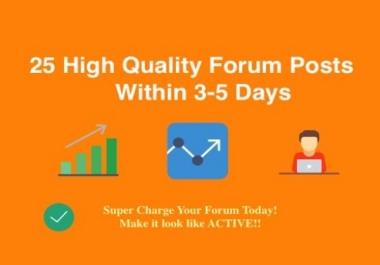 Top Sites Forum Posting and Link Building