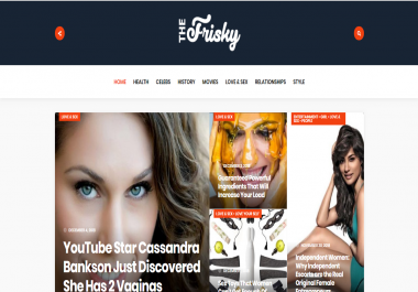 Publish Guest Post on Thefrisky. com DA 76 - Premium Dofollow Backlink