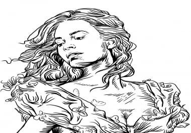 draw lineArt of your photo