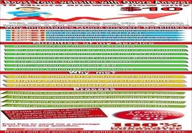 Boost your wab site in Quora answer with clickable Link.