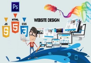 Convert PSD to HTML with fully responsive
