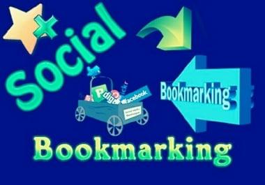 Manually Do TOP 25+ PR8 to PR5 Safe High Alexa Rank Social Bookmark Backlinks