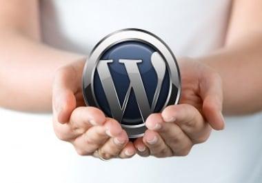 Create a wordpress website