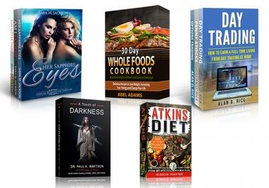 Design a 3D Kindle eCover Bundle,  or DVD Cover Bundle