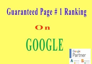 White hat SEO,  Organic SEO - Onpage & offpage SEO Guaranteed Ranking