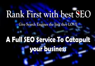 Build,  High Quality SEO Backlinks, To Website Improving