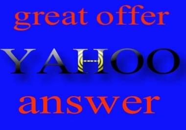 Promote your website for 10 yahoo answer.