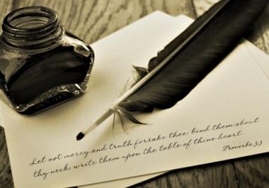 Deliver 15000 words in 7 days