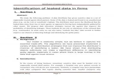 DATA ENTRY FOR ENGLISH LANGUAGE