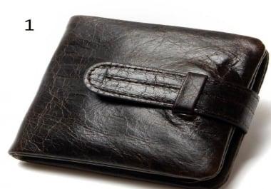 Genuine Cow Leather Men Wallet