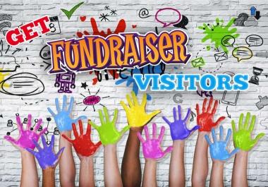 send you targeted visitors to your CROWDFUNDING fundraiser campaign