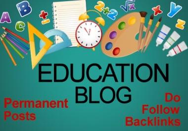 Write & publish Guest post on quality Education blog