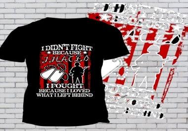 Get Custom Design T-shirt Unlimited Revision