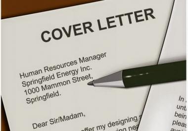 Industry Oriented Cover Letter For Job Application