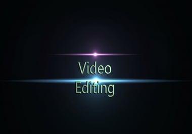 I do amazing video editing