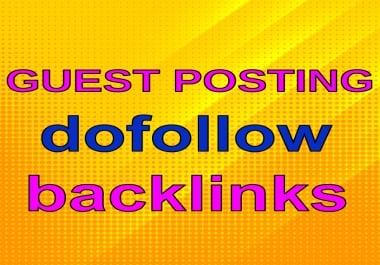 Guest Post on Travel,  Education,  Dental,  Real Estate,  Financial websites