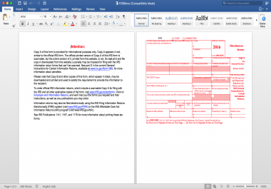 Convert your files to PDF and Word