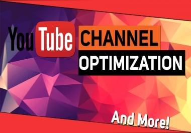Youtube Channel Set up And Optimization