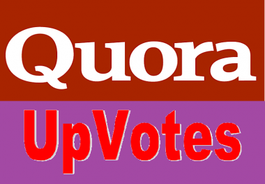 Get you 60 Worldwide Quora UpVotes or followers