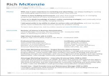 write a perfect Resume and Cover letter for you.