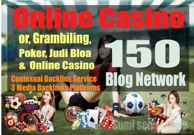 160 Casino Backlinks from Gambling,  Online Casino & Poker web2.0 sites