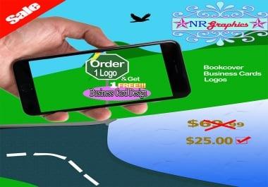 Order 1 logo & get FREE Business Card Design