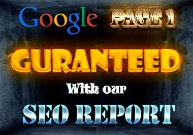 Rank your website on GOOGLE page 1