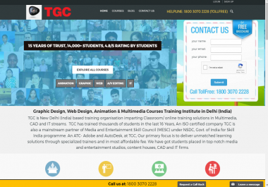 Wordpress Learning Course Or Education Website Design