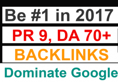 80 UNIQUE Permanent PR 6 - 10 DA 50- 100 Backlinks