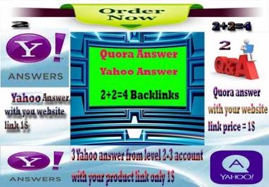 High PR Quora. com Backlinks 2 Quora Backlinks with Unique Articles/Content