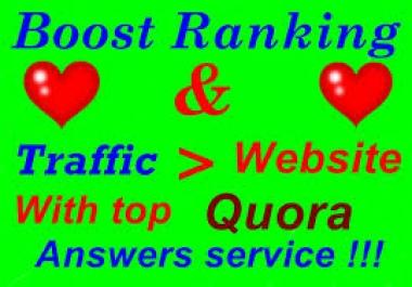 Promote your target product or service with Quora question answer
