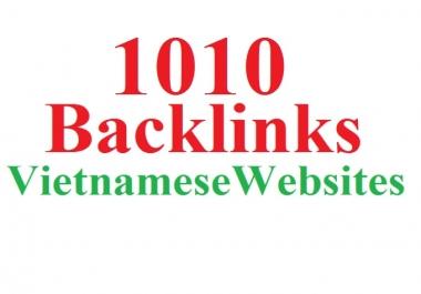Post,  Insert Backlink To 1010 Vietnamese Websites
