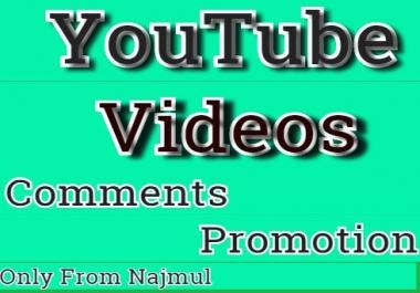 Do Youtube video Promotion & marketing via social media