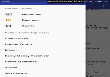 Convert RSS Feed To An Android App