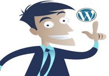 Design A Complete Wordpress WebSite With SEO