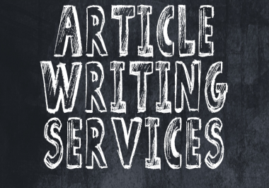 Article writing service by an SEOclerks staff member