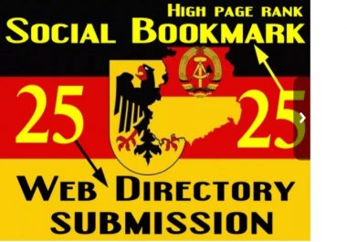 twenty five German Social Bookmarking And twenty five German Web Directory